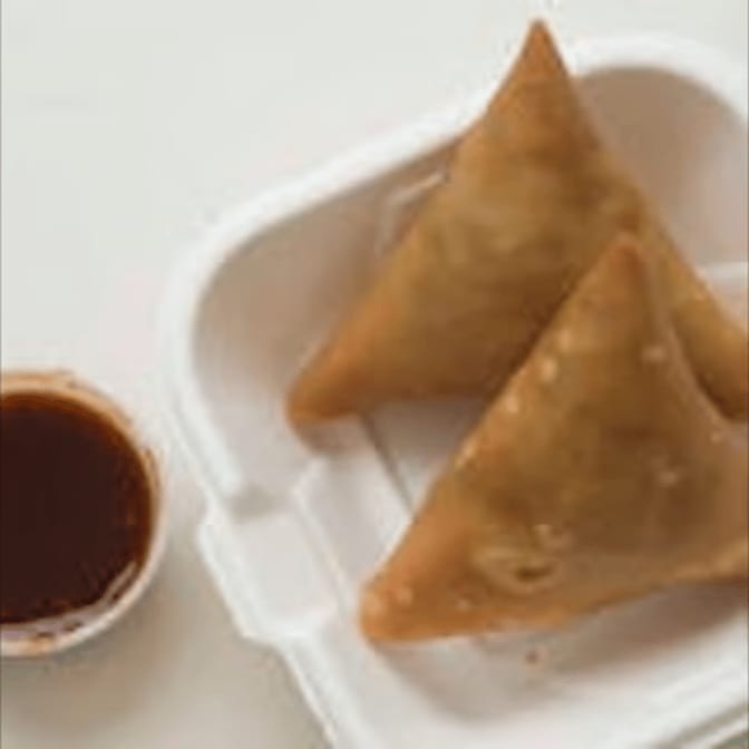 Chicken Samosa.