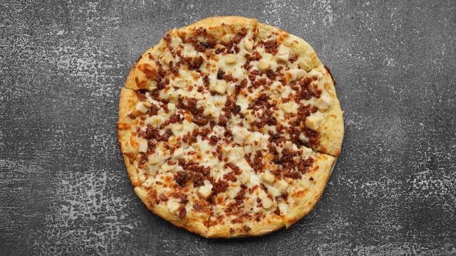 Chicken Bacon Ranch Pizza.