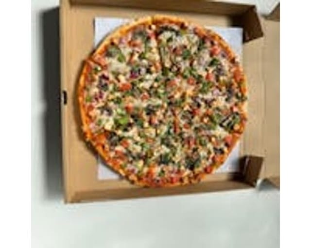 Paneer Tikka Masala Pizza.